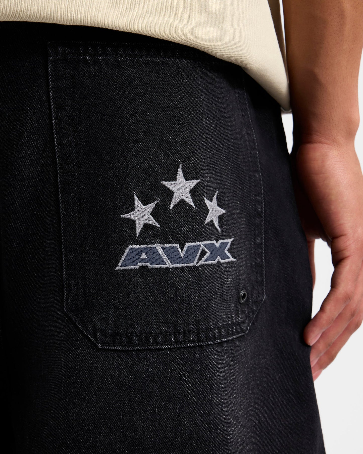 Mitch Denim Pant - Black Denim