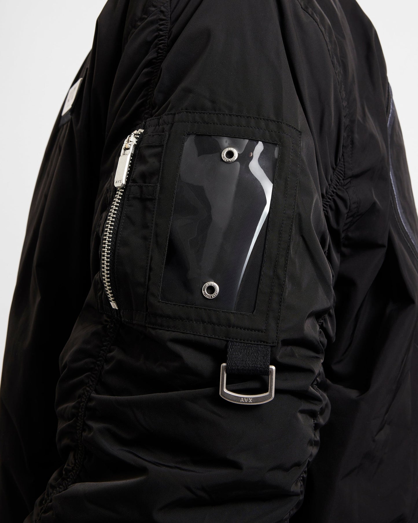 Apex MA1 Bomber Jacket - Black