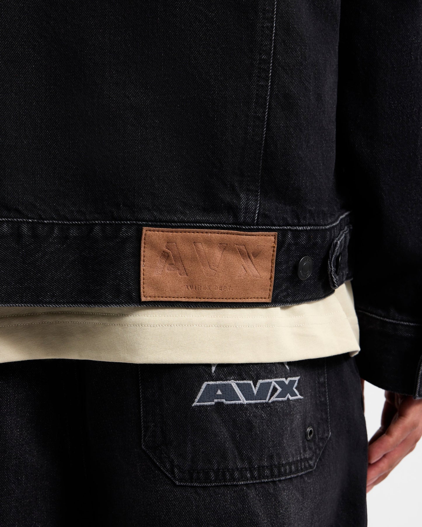 Edwards Denim Jacket - Black Denim
