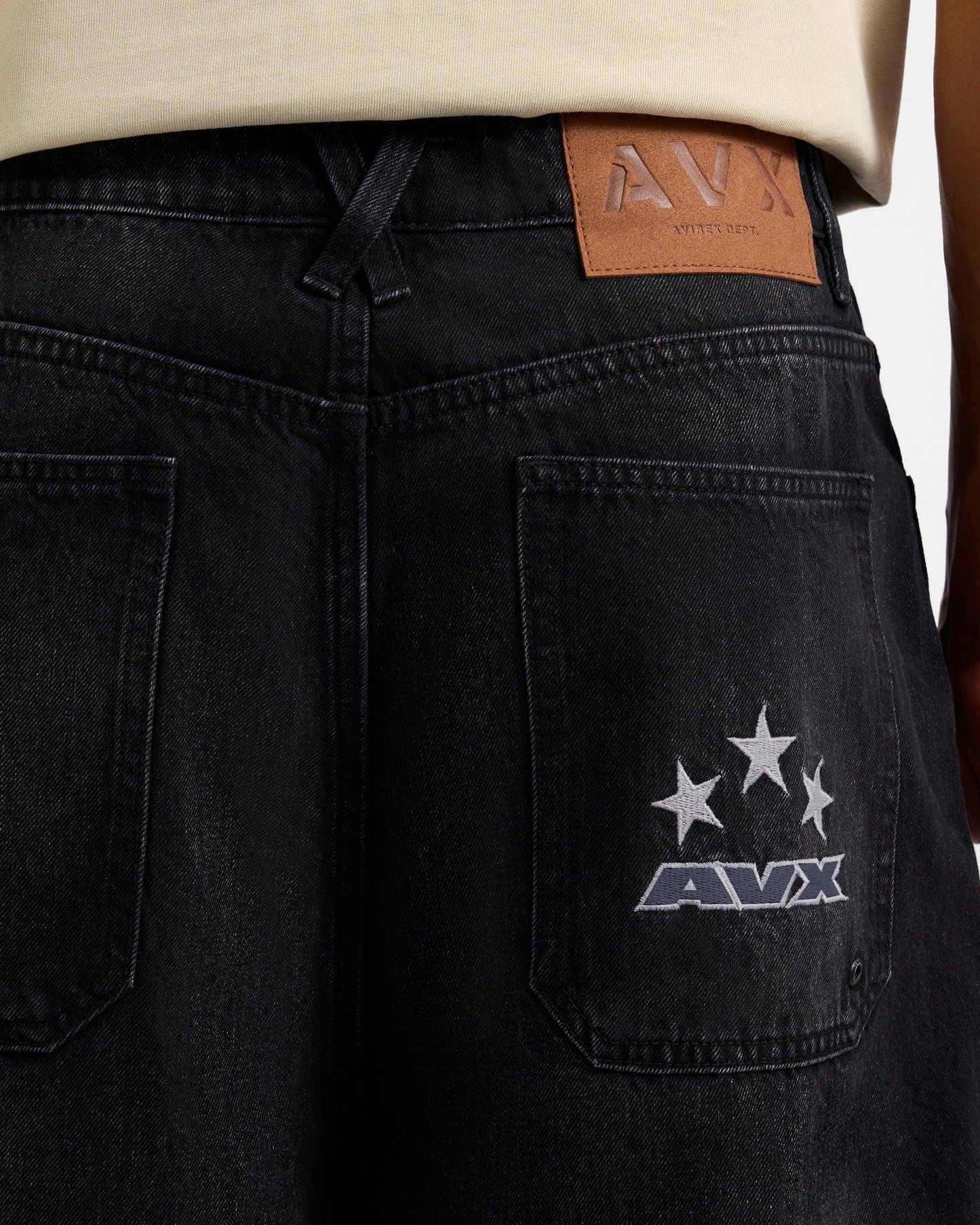 Mitch Denim Pant - Black Denim