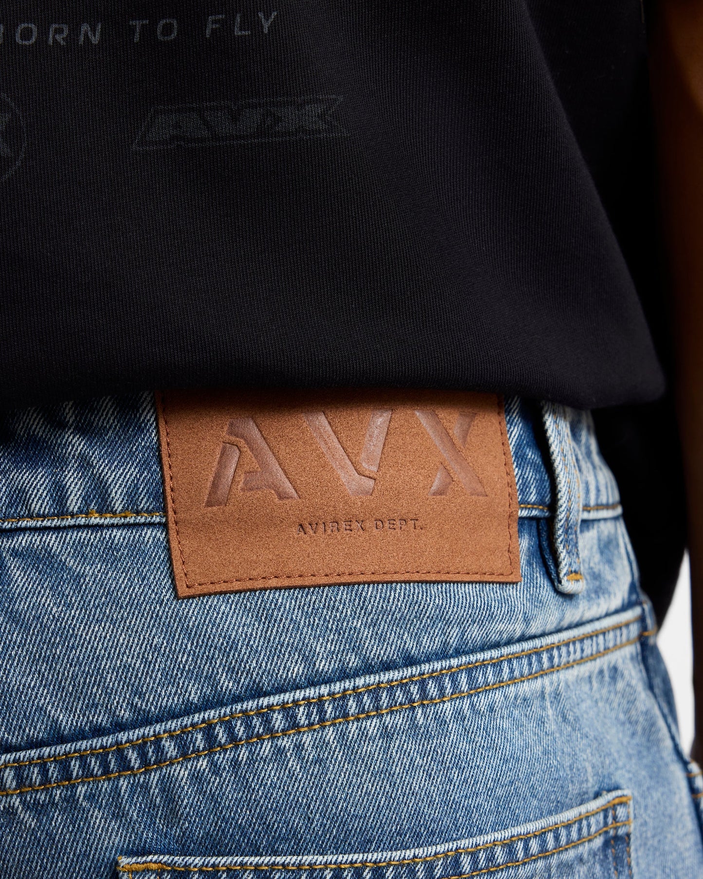 Mitch Denim Pant - Mid Denim Blue