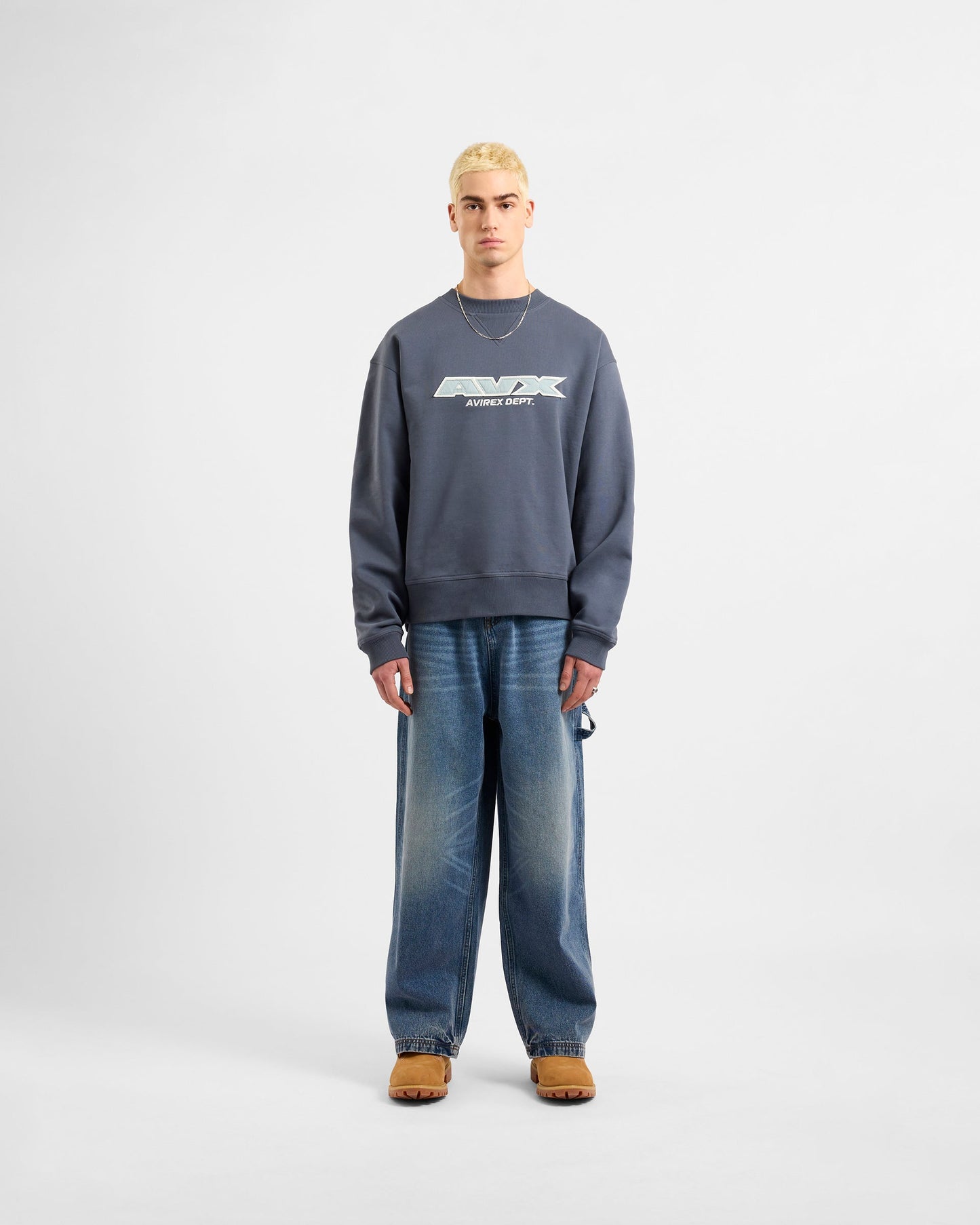 Squadie Sweatshirt - Slate Blue
