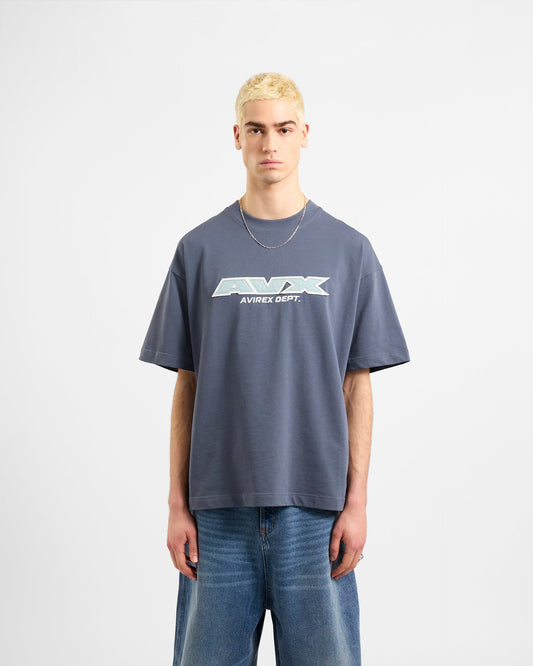 Squadron T-Shirt - Slate Blue